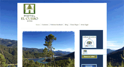 Desktop Screenshot of hotelelcurro.es